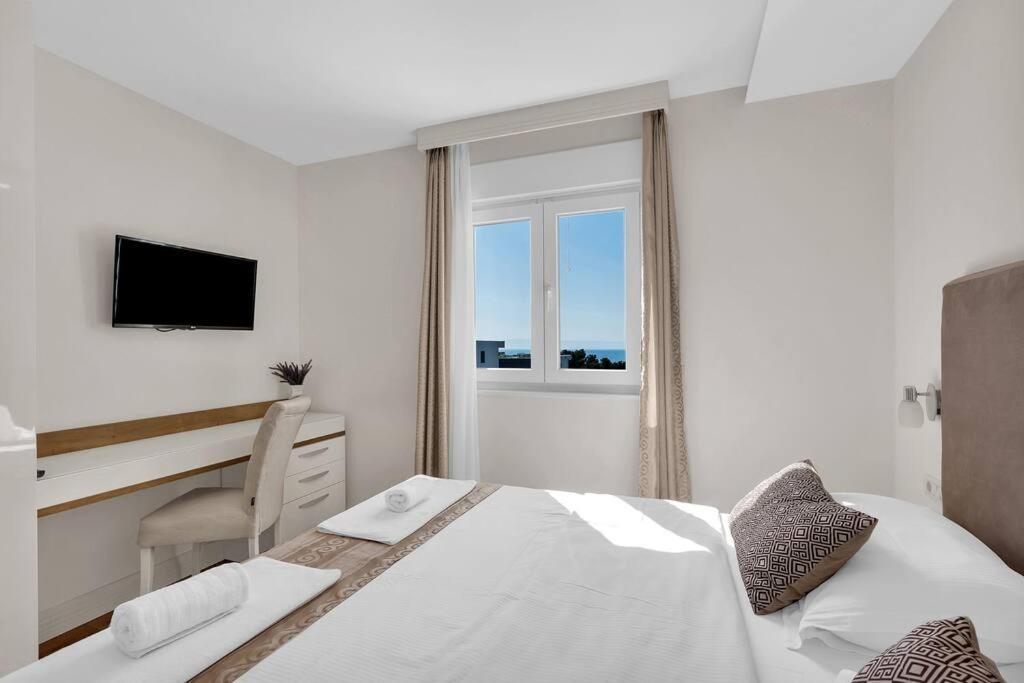 פרומאינה Apartment Hrvoje -Nur 50M Bis Zum Meer - Makarska Exklusiv מראה חיצוני תמונה